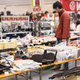As well as a classic car show, it was also a place to buy and sell parts